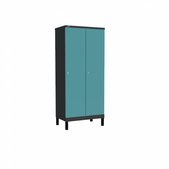 Шкаф ДиКом УНО-421 (RAL 7016+RAL 5018) [ ER-00031343 ]