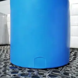 Емкость TOR 5000л под плотность до 1.5 г/см3 с откидной крышкой синяя