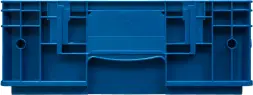 Ящик перфорированный 594x396x148 мм, 25,3 л, голубой