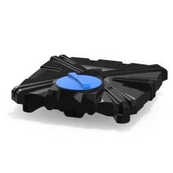 Бак пластиковый для летнего душа РОСА-2, 110 л, черный [DRSR2110S1]