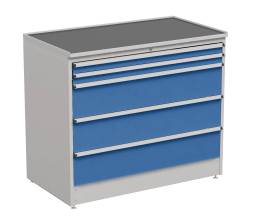 Тумба с выдвижными ящиками Treston 130/110-43, 61507043H