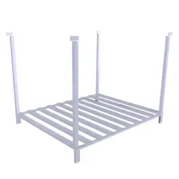 Поддон стоечный 4С-840х1240 1240x840x970 мм Серый