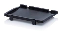 Крышка на шарнире с ESD-защитой для евроконтейнеров ESD SD 32