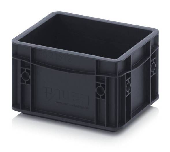 Евроконтейнер пластиковый ESD EG 21512 HG, 20x15x13,5 см