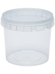Контейнер пластиковый круглый, 365мл, 95 мм