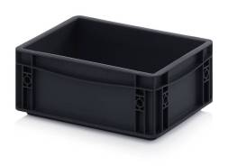 Евроконтейнер пластиковый ESD EG 32/12 HG, 30x20x12 см