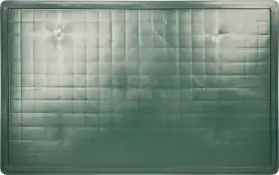 Крышка пластиковая для ящика сплошная, 740х465х25 мм, зеленый [404-К]