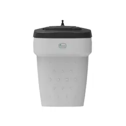 Солевой бак 350 литров (в сборе) зеленый