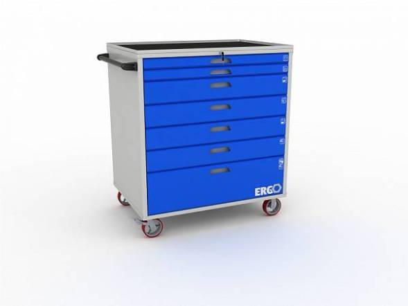 Тумба инструментальная ДВК ERGO XL 07.3
