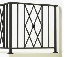 Металлическое балконное ограждение БО-9, 1 пог. м.