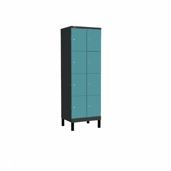 Шкаф ДиКом УНО-324 (RAL 7016+RAL 5018) [ ER-00031328 ]
