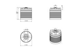 Емкость ЭВЛ 1000 л
