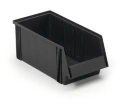 Навесная штабелируемая ячейка Treston 186x400x156 Black ESD