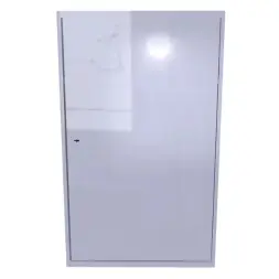 Шкаф для хранения бронежилетов и касок 1000x600x600 мм Светло-серый