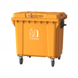 Наклейка для раздельного накопления (для контейнера 1100 л)