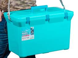 Термоконтейнер изотермический с плечевым ремнем, 37л, синий